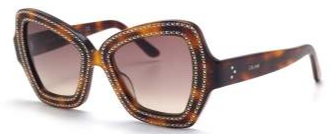 Alexander Daas - Celine CL4067IS Sunglasses - Tortoise & Brown Gradient - Side View