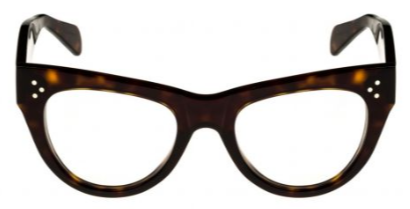 Alexander Daas - Celine CL50003I Eyeglasses - Dark Havana - Front View