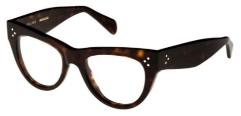 Alexander Daas - Celine CL50003I Eyeglasses - Dark Havana - Side View