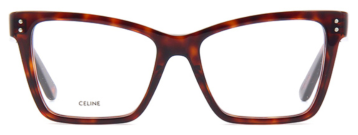 Alexander Daas - Celine CL50023I Eyeglasses - Dark Havana - Front View