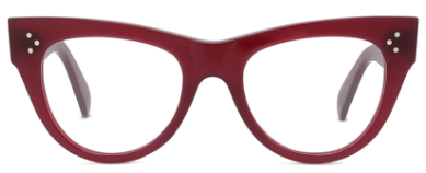 Alexander Daas - Celine CL5003IN Eyeglasses - Dark Red - Front View