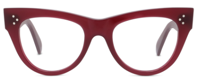 Celine Deep Red Eyeglasses 34-007497_f.jpg main image 4