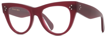 Alexander Daas - Celine CL5003IN Eyeglasses - Dark Red - Side View