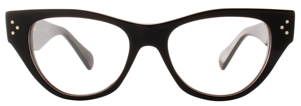 Alexander Daas - Celine CL50040I Eyeglasses - Shiny Black - Front View