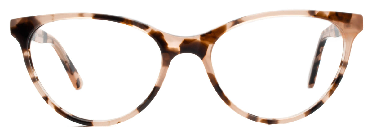 Alexander Daas - Celine Eyeglasses - Peach Tortoise - Front View