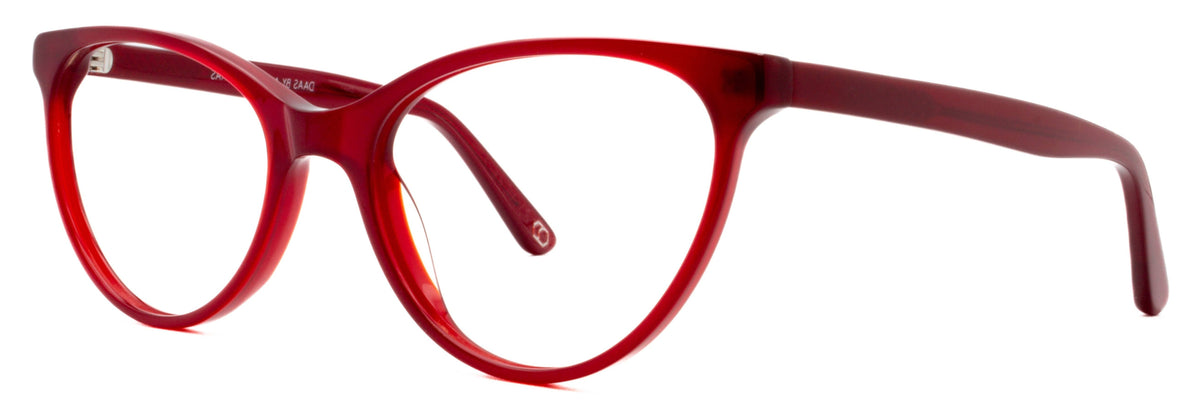 Alexander Daas - Celine Eyeglasses - Wine - Side View