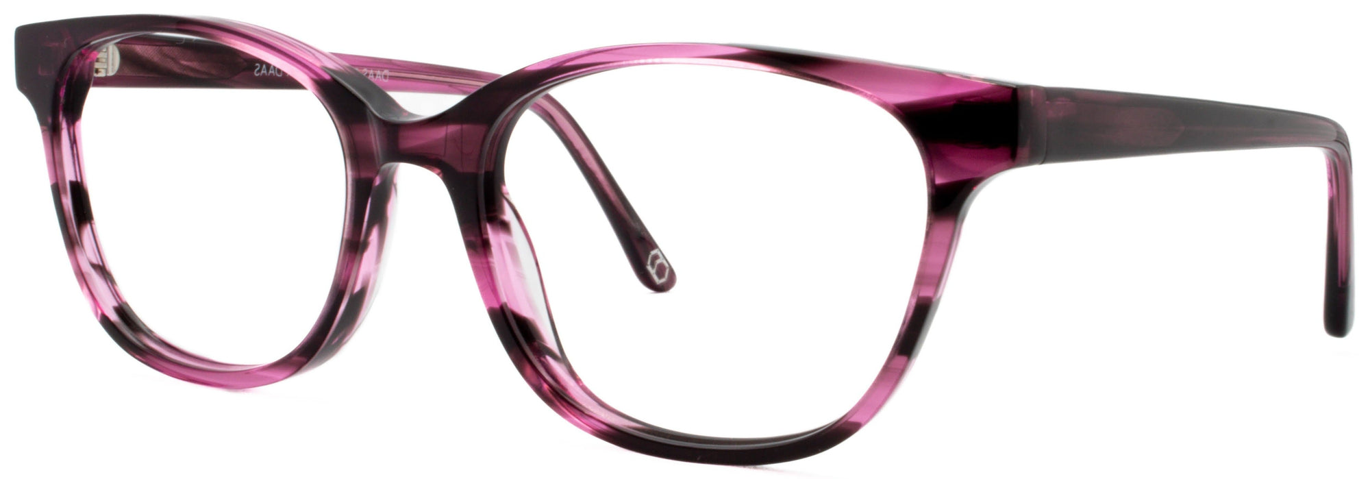 Alexander Daas - Chloe Eyeglasses - Demi Purple - Side View