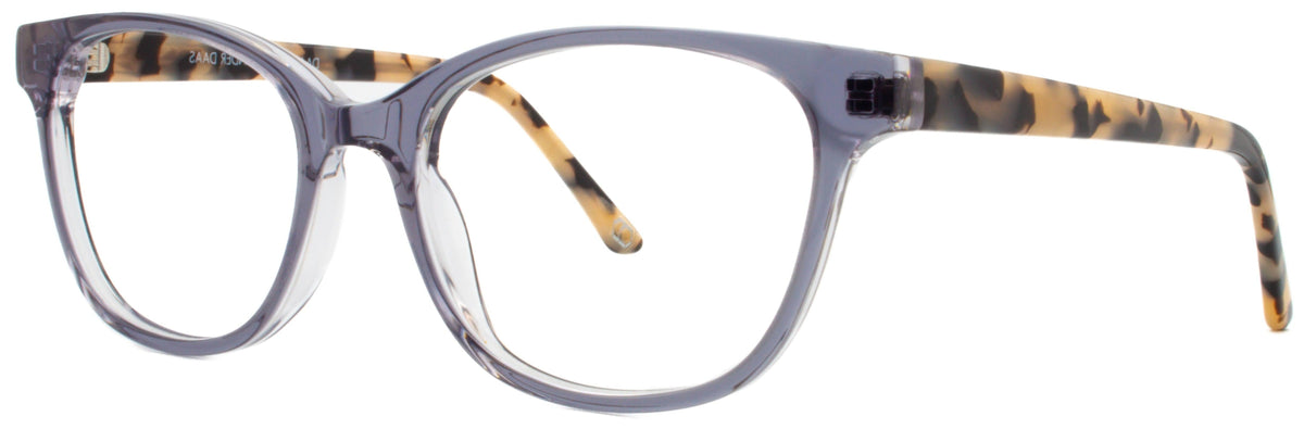 Alexander Daas - Chloe Eyeglasses - Grey Tortoise - Side View