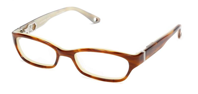 Alexander Daas - Compassion Eyeglasses - Light Tortoise & Cream - Side View