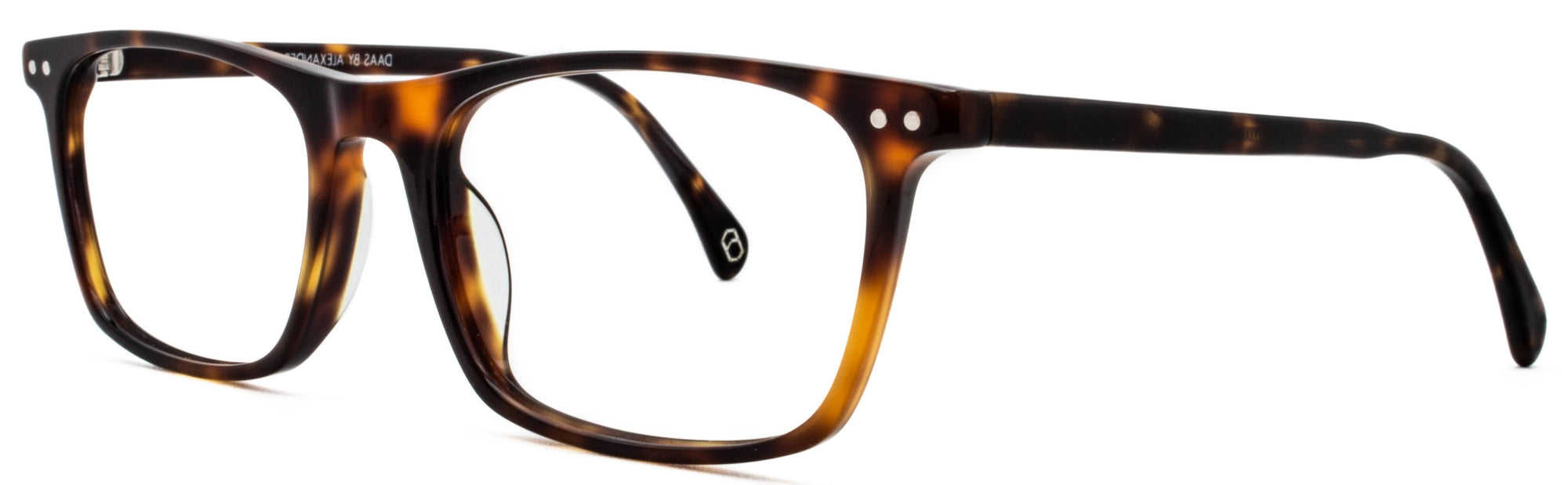 Alexander Daas - Dylan Eyeglasses - Tortoise - Side View