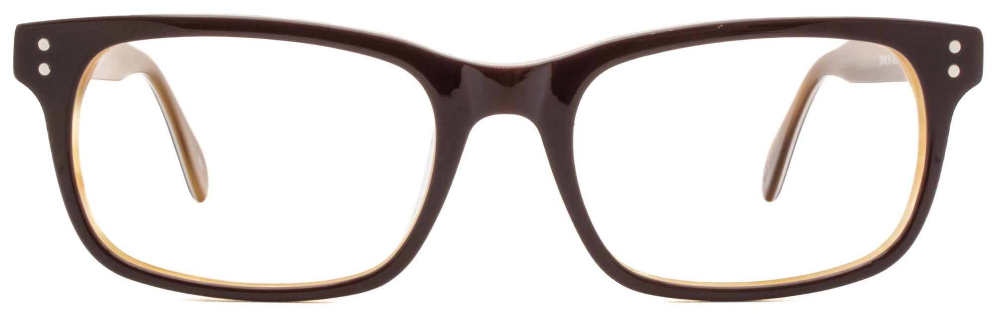 Alexander Daas - Elijah Eyeglasses - Bone - Front View