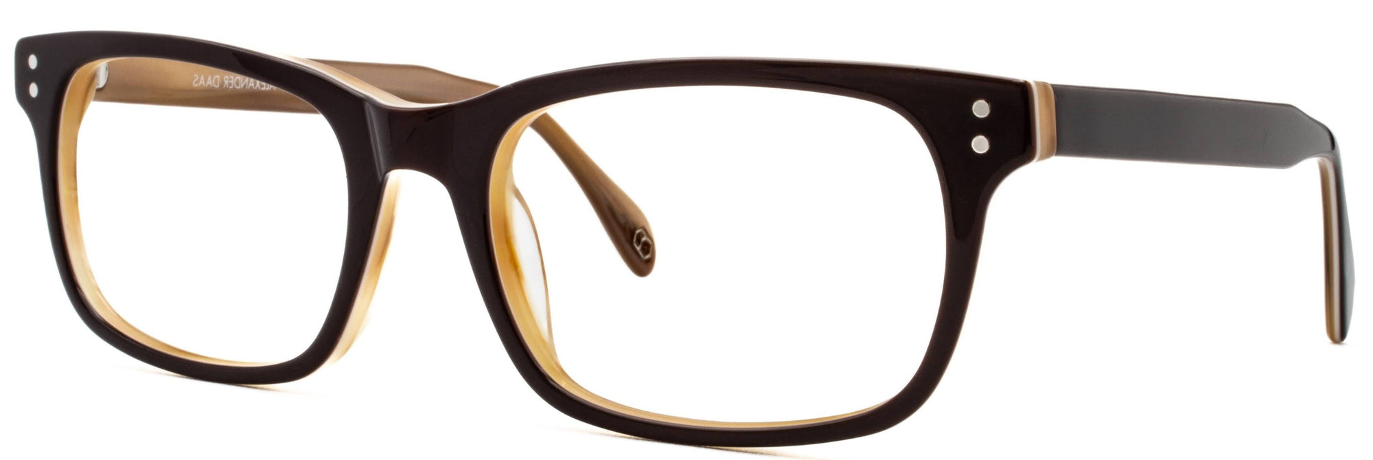 Alexander Daas - Elijah Eyeglasses - Bone - Side View