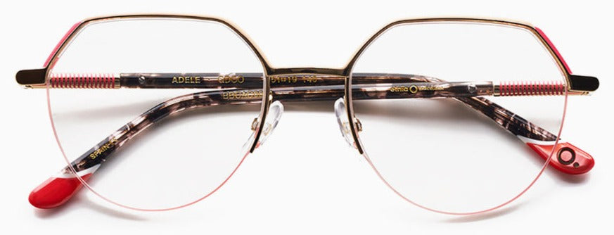 Alexander Daas - Etnia Barcelona Adele Eyeglasses - Golden Coral - Front View