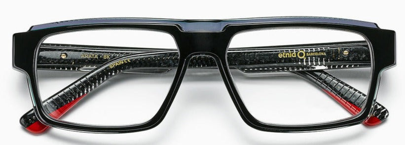 Alexander Daas - Etnia Barcelona Arata Eyeglasses - Black - Front View