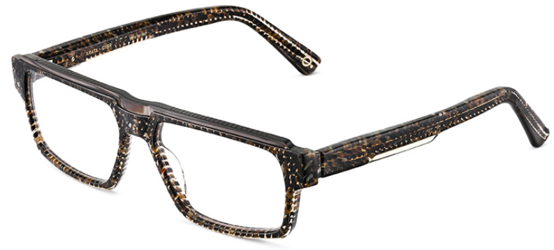 Alexander Daas - Etnia Barcelona Arata Eyeglasses - Grey Brown - Side View