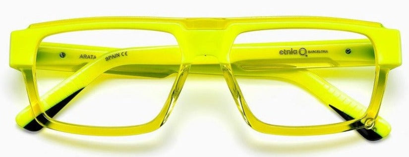 Alexander Daas - Etnia Barcelona Arata Eyeglasses - Yellow - Front View