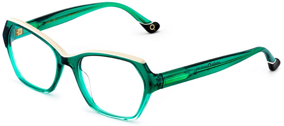 Alexander Daas - Etnia Barcelona Ava Eyeglasses - Green - Side View