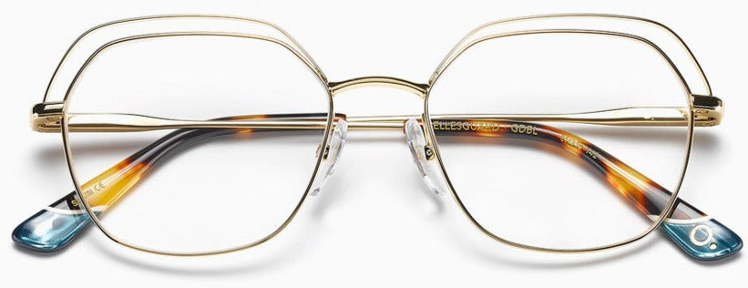 Alexander Daas - Etnia Barcelona Bellesguard Eyeglasses - Gold - Front View