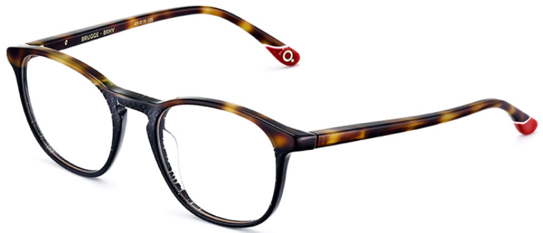 Alexander Daas - Etnia Barcelona Brugge Eyeglasses - Black Havana - Side View