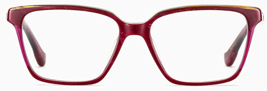 Alexander Daas - Etnia Barcelona Cariboo Eyeglasses - Bourdeaux - Front View