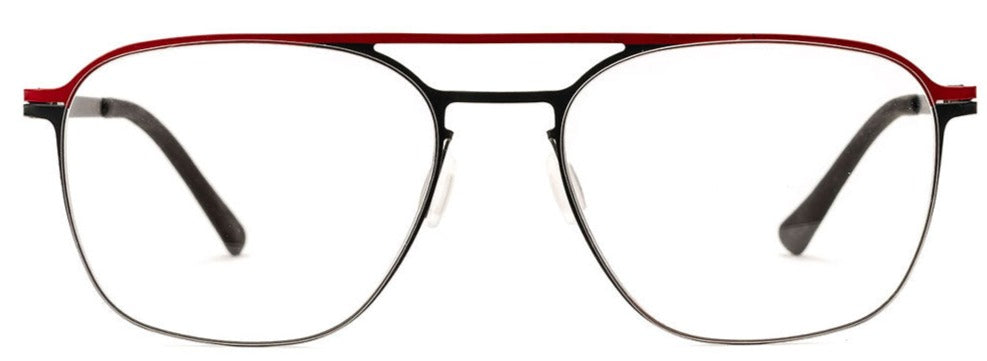 Alexander Daas - Etnia Barcelona Chartres Eyeglasses - Red Grey - Front View