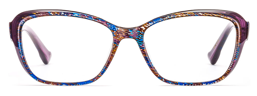 Alexander Daas - Etnia Barcelona Collioure Eyeglasses - Blue Fuchsia - Front View