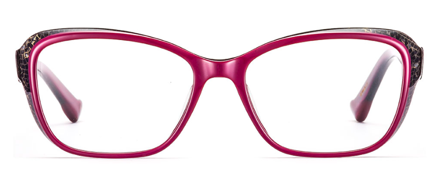 Alexander Daas - Etnia Barcelona Collioure Eyeglasses - Bordeaux Black - Front View