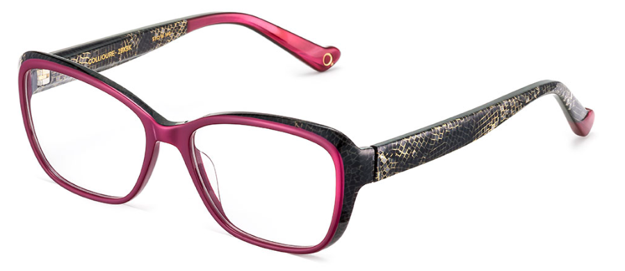 Alexander Daas - Etnia Barcelona Collioure Eyeglasses - Bordeaux Black - Side View