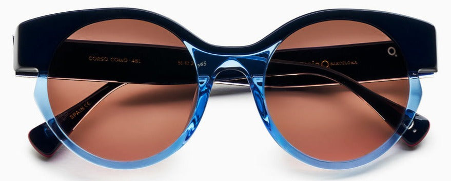 Alexander Daas - Etnia Barcelona Corso Como Sunglasses - Blue - Front View