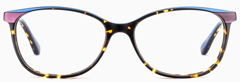 Alexander Daas - Etnia Barcelona Dauphine Eyeglasses - Havana Fuchsia - Front View