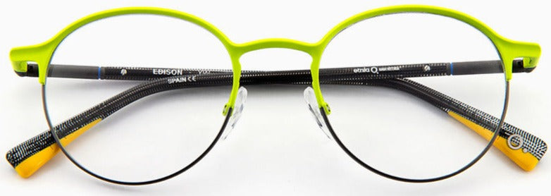 Alexander Daas - Etnia Barcelona Edison Eyeglasses - Yellow - Front View