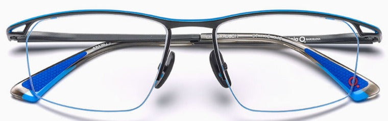 Alexander Daas - Etnia Barcelona Enzo Eyeglasses - Black &amp; Blue - Front View