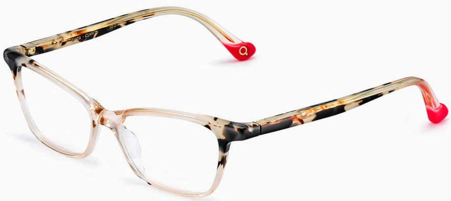 Alexander Daas - Etnia Barcelona Evita Eyeglasses - Clear Havana - Side View