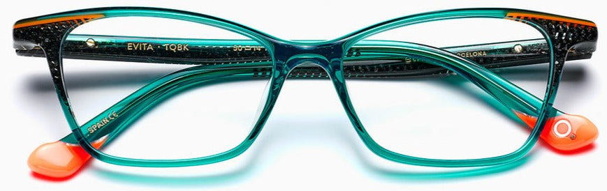 Alexander Daas - Etnia Barcelona Evita Eyeglasses - Green - Front View