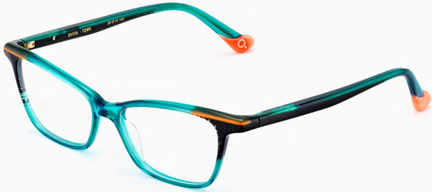 Alexander Daas - Etnia Barcelona Evita Eyeglasses - Green - Side View