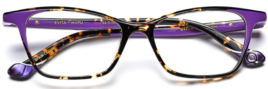 Alexander Daas - Etnia Barcelona Evita Eyeglasses - Havana Purple - Front View