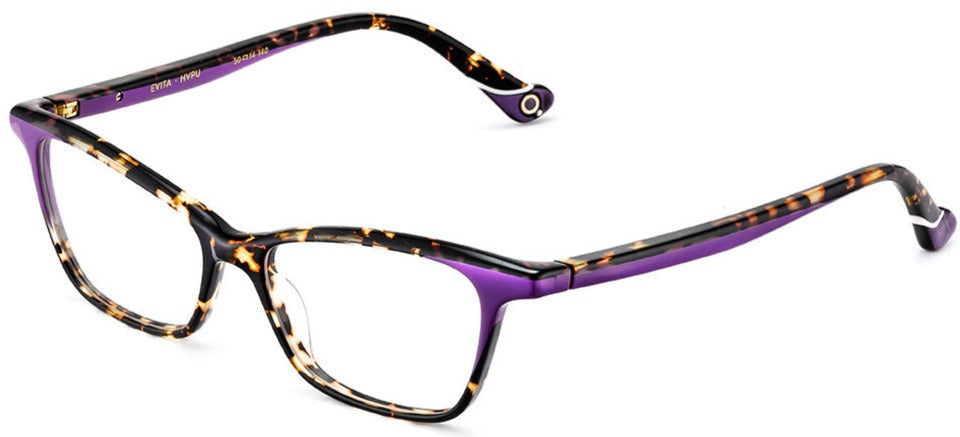 Alexander Daas - Etnia Barcelona Evita Eyeglasses - Havana Purple - Side View