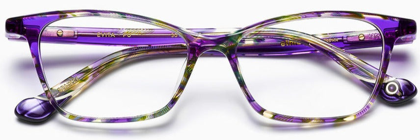 Alexander Daas - Etnia Barcelona Evita Eyeglasses - Purple - Front View