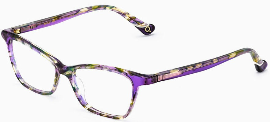 Alexander Daas - Etnia Barcelona Evita Eyeglasses - Purple - Side View