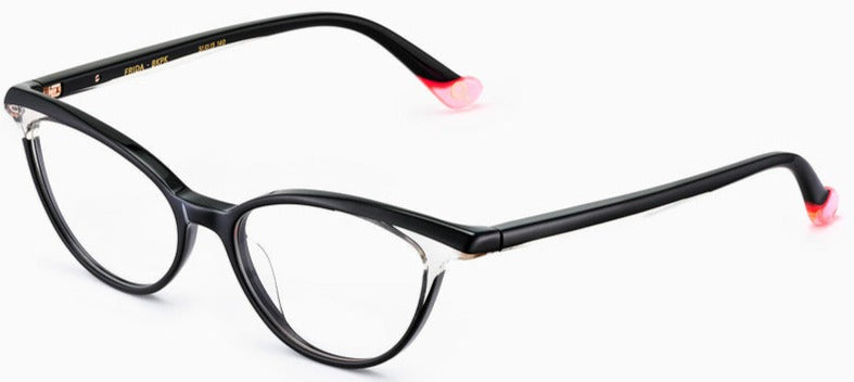 Alexander Daas - Etnia Barcelona Frida Eyeglasses - Black & Pink - Side View