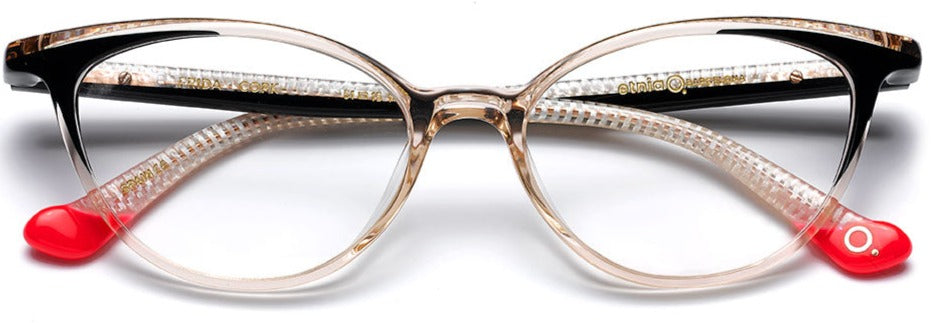 Alexander Daas - Etnia Barcelona Frida Eyeglasses - Coral Pink - Front View