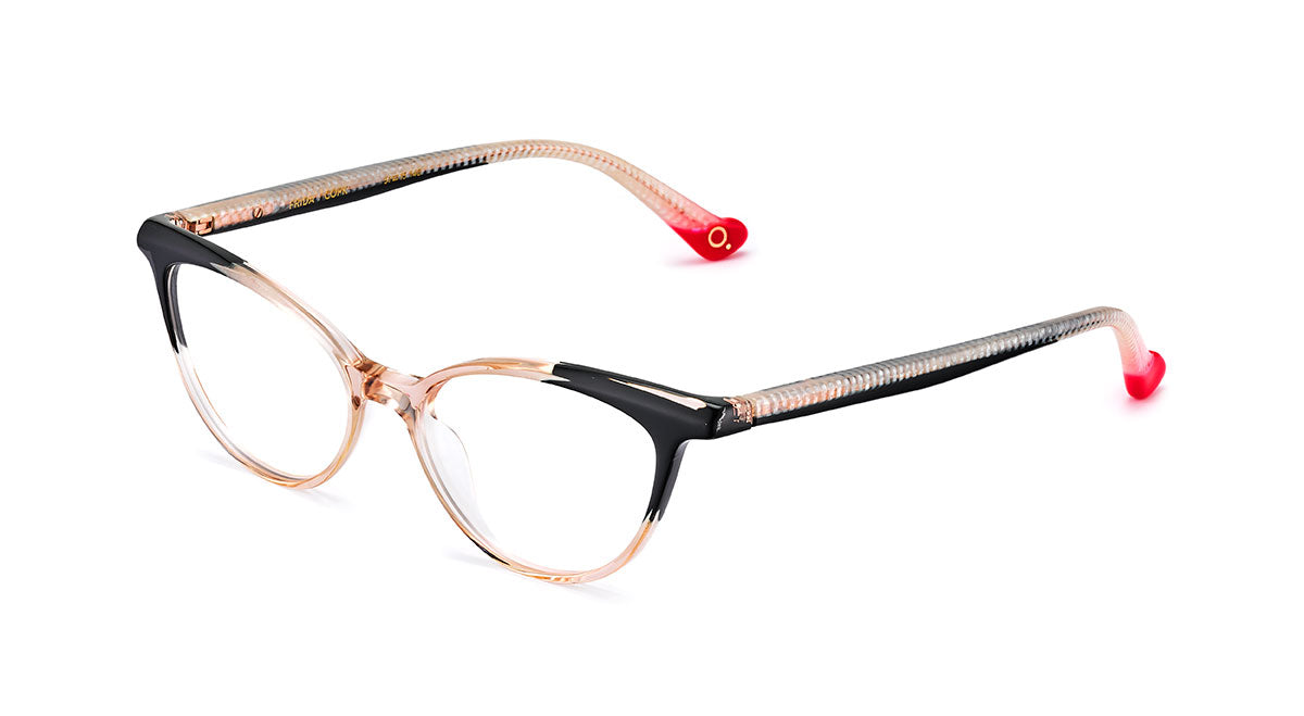 Alexander Daas - Etnia Barcelona Frida Eyeglasses - Coral Pink - Side View