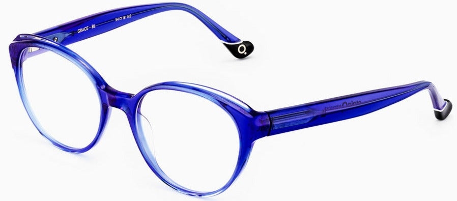 Alexander Daas - Etnia Barcelona Grace Eyeglasses - Blue - Side View