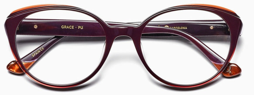 Alexander Daas - Etnia Barcelona Grace Eyeglasses - Purple - Front View