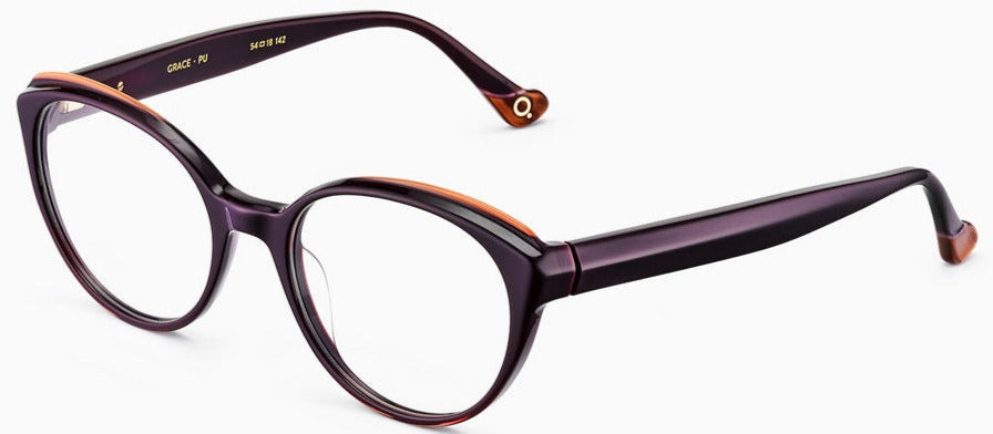 Alexander Daas - Etnia Barcelona Grace Eyeglasses - Purple - Side View