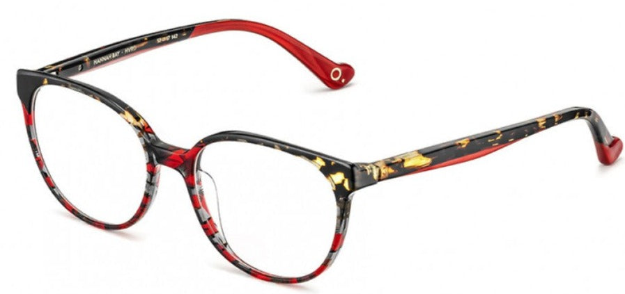 Alexander Daas - Etnia Barcelona Hannah Bay Eyeglasses - Havana Red - Side View