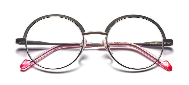 Alexander Daas - Etnia Barcelona Hilma Eyeglasses - Black &amp; Pink - Front View