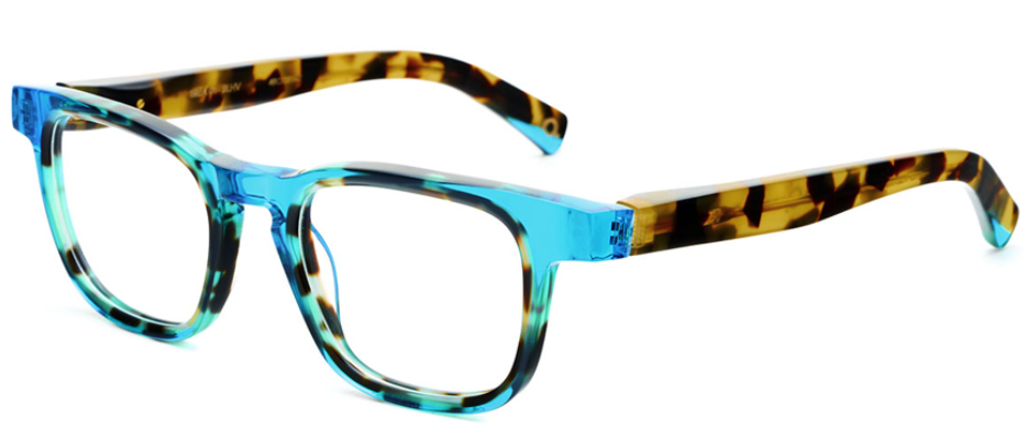 Alexander Daas - Etnia Barcelona Ibiza 01 Eyeglasses - Blue Havana - Side View