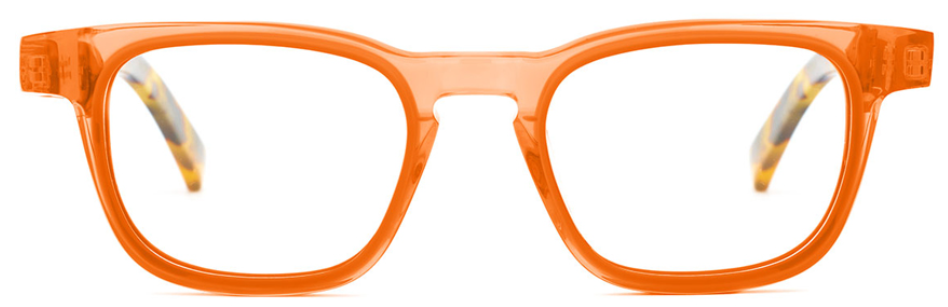 Alexander Daas - Etnia Barcelona Ibiza 01 Eyeglasses - Orange Havana - Front View