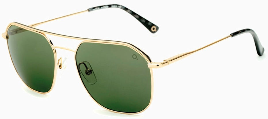 Alexander Daas - Etnia Barcelona Imola Sunglasses - Golden Green - Angle